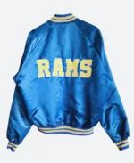 LA Rams 1980s Varsity JacketBack Image