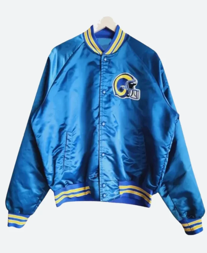 LA Rams 1980s Varsity JacketBack Image