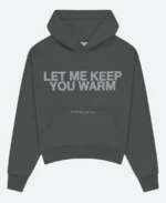 Let Me Keep You Warm Pullover Hoodie Grey Image