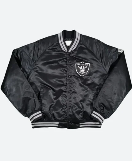 Los Angeles Raiders 80's Varsity Jacket Front Image