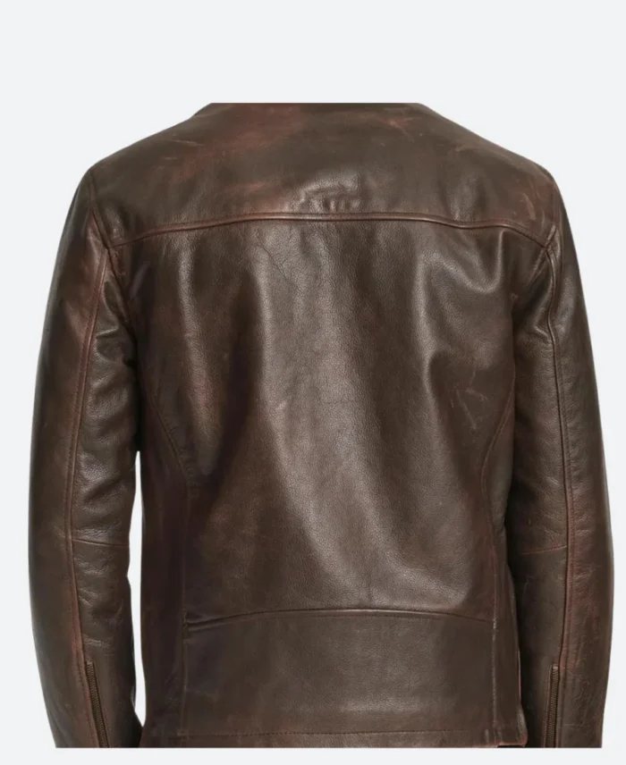 Lucifer Season 05 Part 2 Dan Espinoza Leather Jacket Back Image