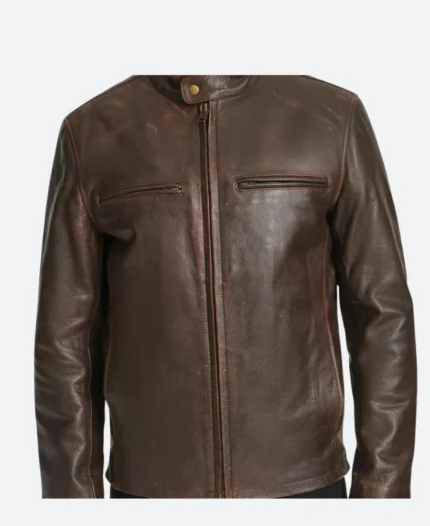 Lucifer Season 05 Part 2 Dan Espinoza Leather Jacket Front Image