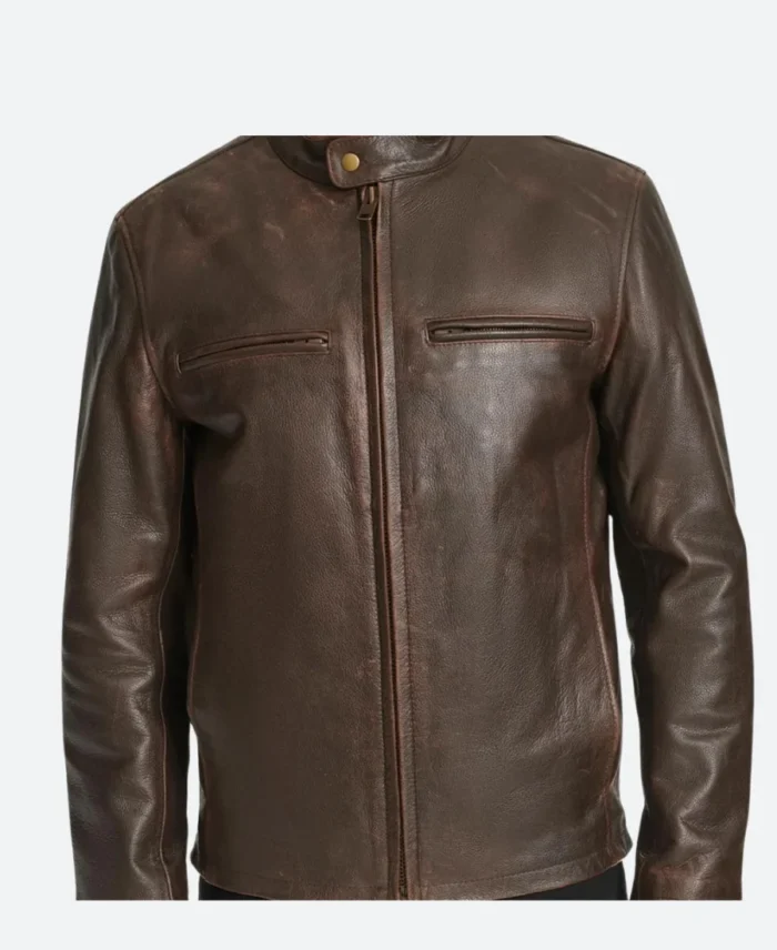 Lucifer Season 05 Part 2 Dan Espinoza Leather Jacket Front Image