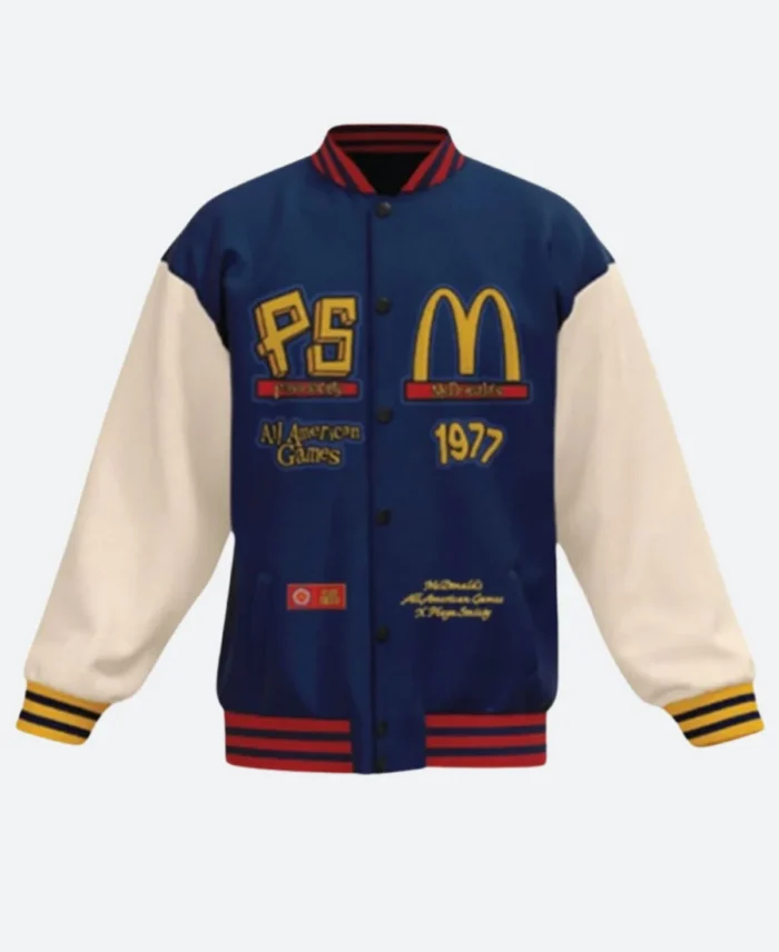 McDonalds All American Games Letterman Varsity Jacket Front Image