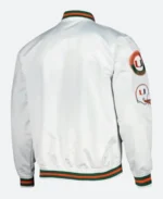Miami Hurricanes Letterman Varsity Jacket Back Image