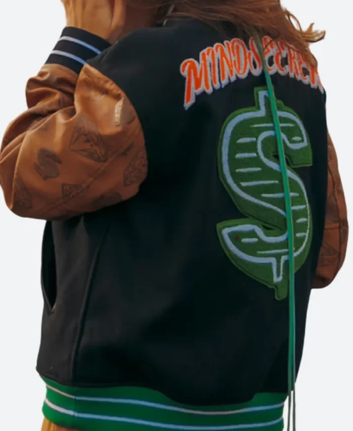 Mindseeker X Billionaire Boys Club Varsity Jacket Back Image