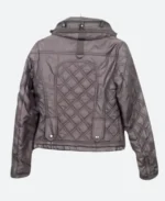 My Family 2025 lucia Quilted Jacket Back Image