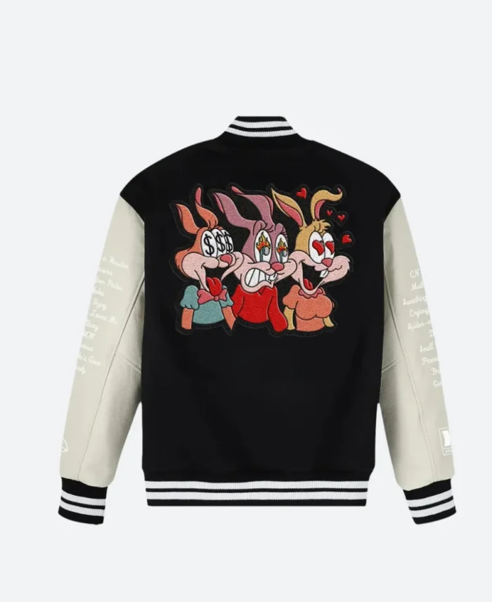 OVO X $$$4U Album Varsity Jacket Back Image