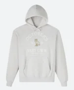 OVO X Collegiate Hoodie Front grey Image