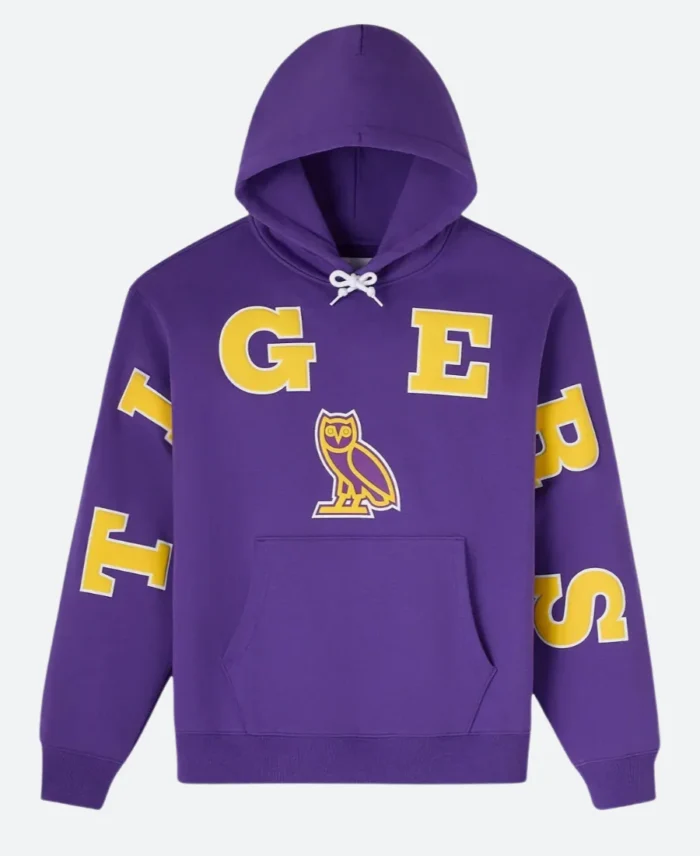 OVO X LSU Tigers Hoodie Front Image