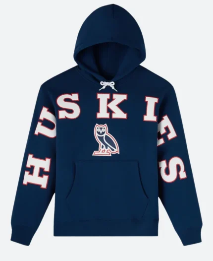 OVO X UCONN Huskies Hoodie Front Image