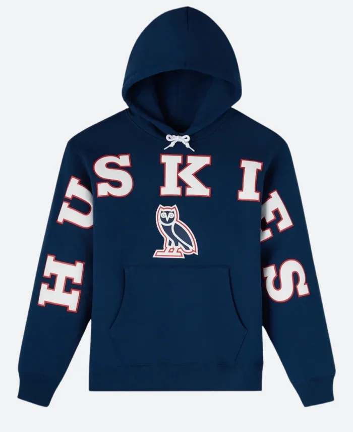 OVO X UCONN Huskies Hoodie Front Image