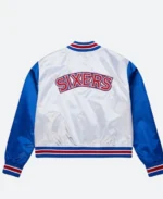 Philadelphia 76ers Varsity Jacket Back Image