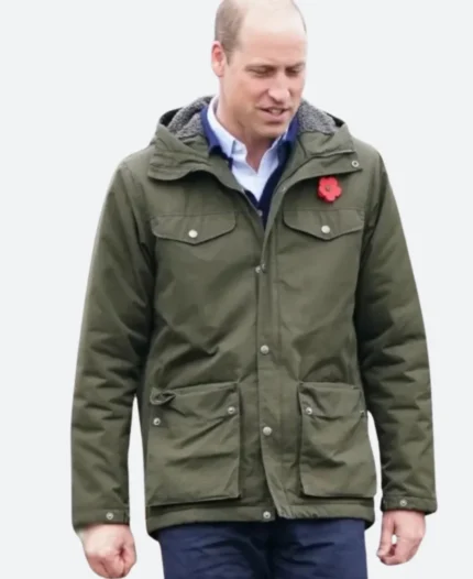 Prince Williams Scotland Hooded Jacket Front Image
