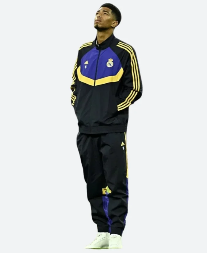 Real Madrid 2024 Tracksuit Front Image