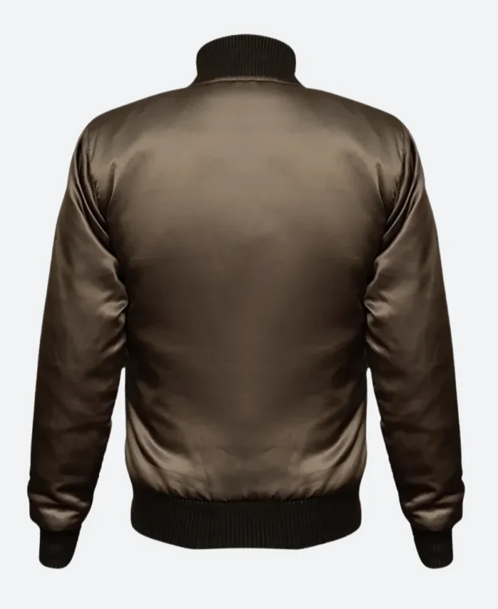 San Diego Padres Emma Stone Varsity Jacket BAck Image