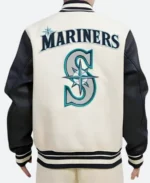 Seattle Mariners Varsity Jacket Back Image