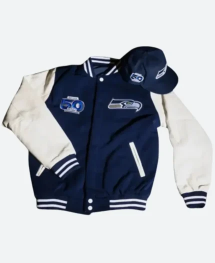 Seattle Seahawks 50th Season Jacket