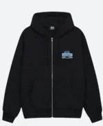 Stussy Zipper Hoodie Front Image