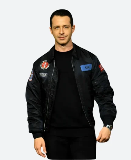 Succession S4 Kendall Roy CEO Bomber Jacket Front Image