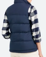 Sullivan's Crossing S04 Phoebe Lancaster Puffer Vest Back Image