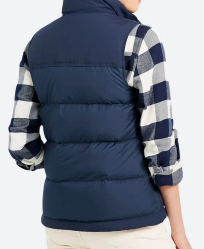 Sullivan's Crossing S04 Phoebe Lancaster Puffer Vest Back Image