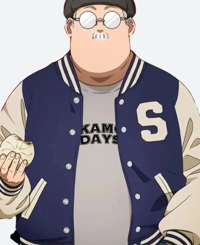 Taro Sakamoto Sakamoto Days 2025 Varsity Jacket Front Image