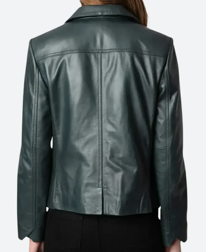 Powerline Tour Jacket Varsity Jacket Back Image