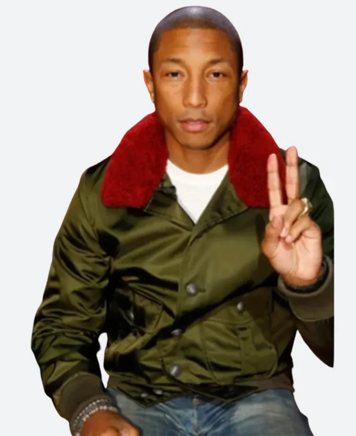 The Voice Pharrell Williams Jacket Actor Image