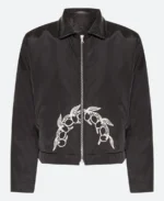 The Voice S25 Chance the Rapper Floral Embroidered Jacket Close Image