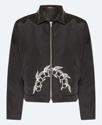 The Voice S25 Chance the Rapper Floral Embroidered Jacket Close Image
