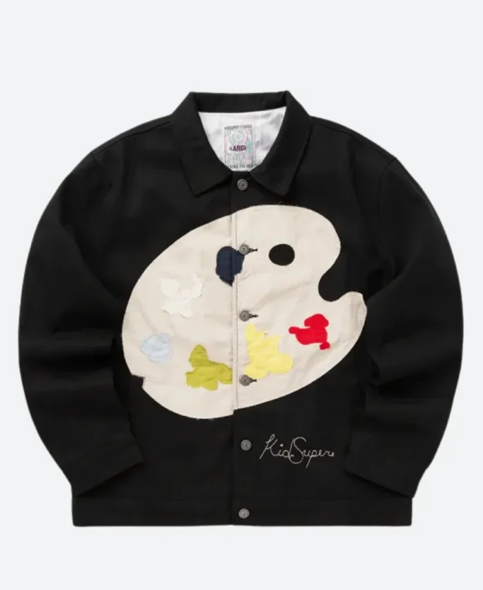 The Voice S25 Chance the Rapper Kid Super Paint Jacket Collar Zoom Image