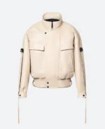 The Voice S27 Cynthia Erivo Leather Jacket Back Image