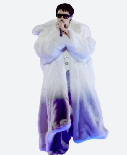 Happy Face 2025 Ivy Campbell Checked Coat Front Image