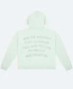 1 800 Boys Lie Hoodie Back Mint Green Image