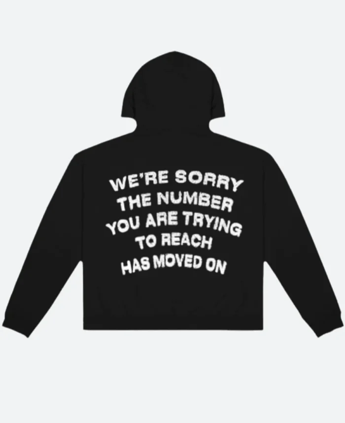 1 800 Boys Lie Hoodie Bllack Back Image