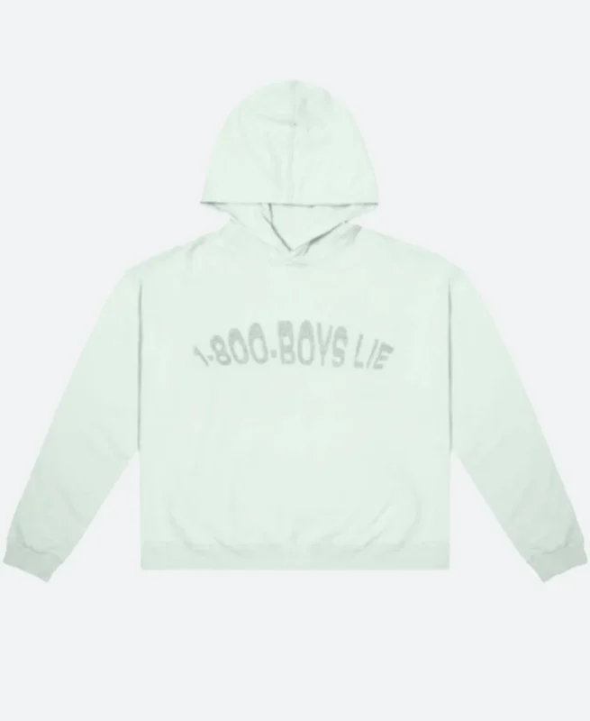1 800 Boys Lie Hoodie Front Mint Green Image