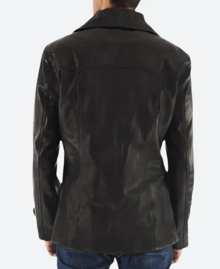 24 TV Series Jack Bauer Leather Jacket Back Image