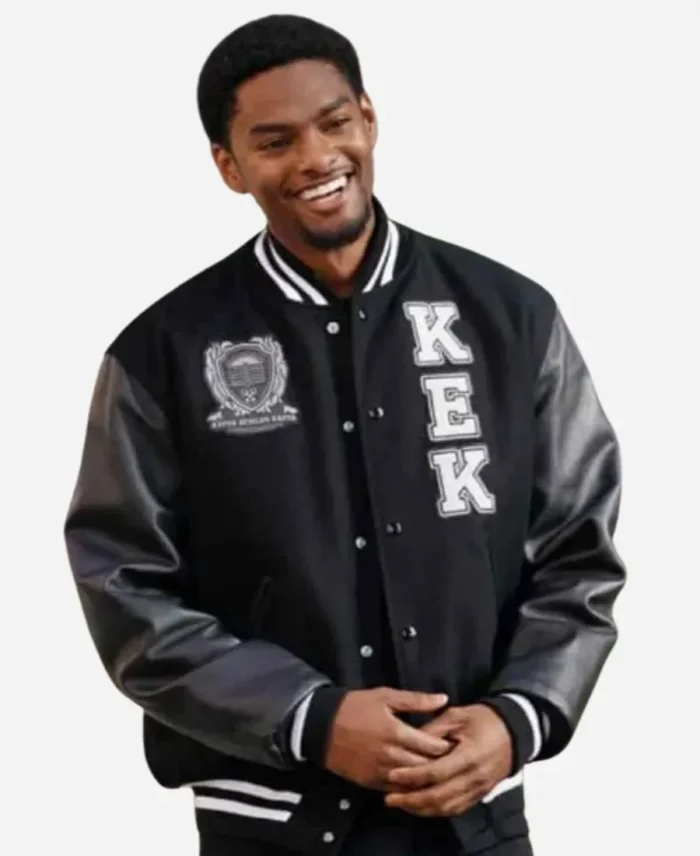All American Homecoming Jessie Raymond KEK Varsity Jacket Front Image