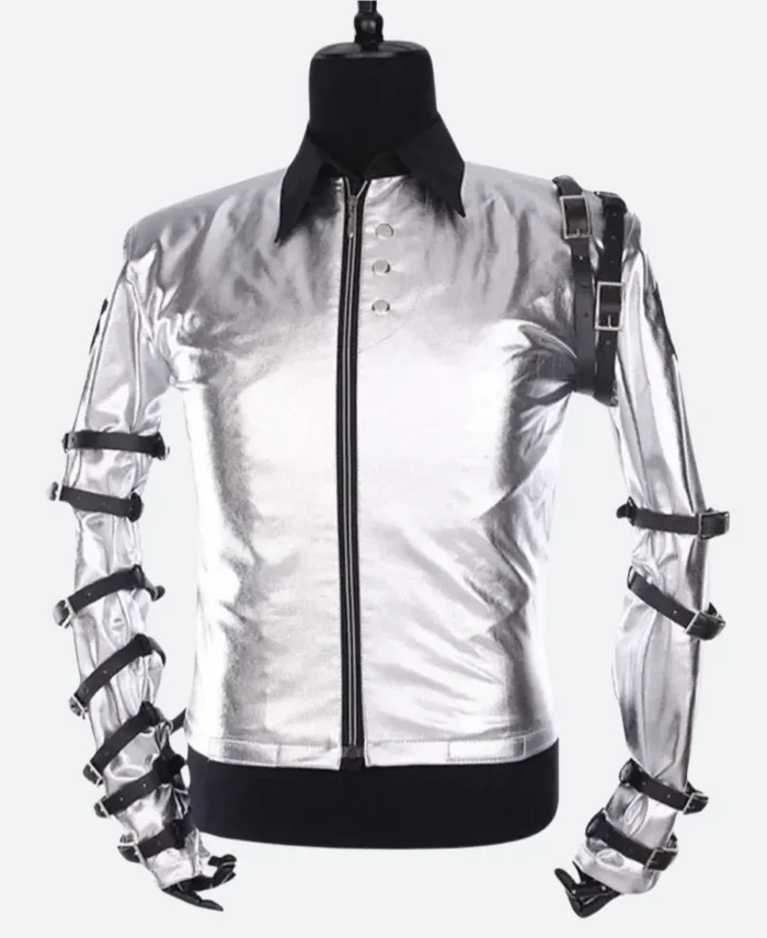 Bad World Tour Michael Jackson Jacket Front Image