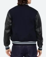 Baseball Coach Varsity Jacket Back Image