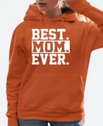 Best Mom Ever Hoodie Black image