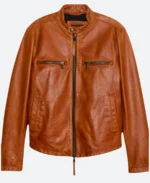 Brett Dalton Found S02 Mark Trent Leather Jacket Front Image