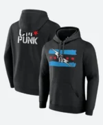 CM Punk Pullover Hoodie Front & Back Image