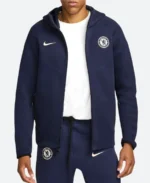 Chelsea Tech Zipper Hoodie Front Image