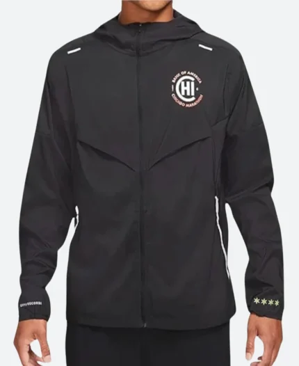 Chicago Marathon Jacket Front Image