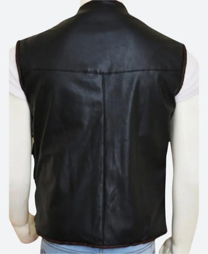 Dark Matter Marcus Boone Leather Vest Actor Image