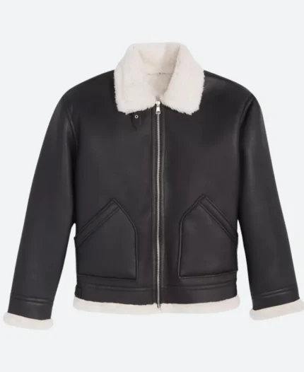 Den of Thieves 2 O'Shea Jackson Jr Leather Jacket Front Image