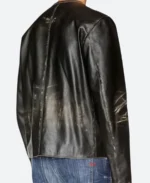 Diesel Leather Jacket Back Image