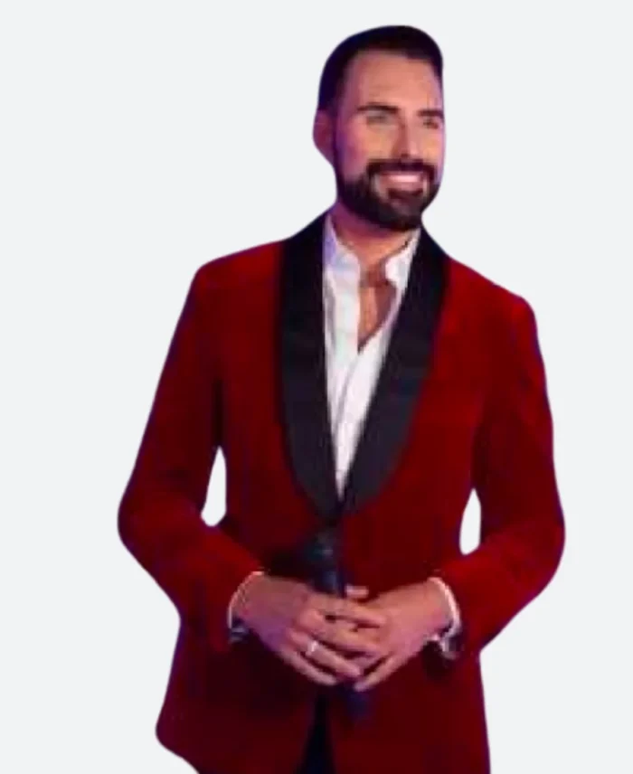 Doctor Who S15 Rylan Clark Velvet Tuxedo Blazer Actor Image